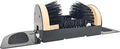 Earl Diamond Boot Scrubber - Outdoor Shoe Scraper Cleaner Brush - Heavy Duty Durable Shoe Cleaning Brush (with Pedal)