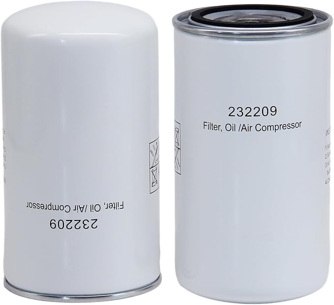 TONYCO 232209 Air Oil Separator Filter Fits Rotory Screw Compressor Miller EnPak A60 and EnPak Mechanic Series machines (1 Pack)