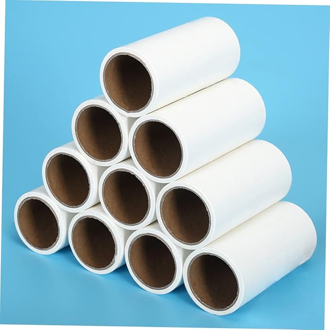 5pcs Tearable Sticky Paper Cleaning Tape Pet Hair Lint Dust Cleaner Lint Roller Accessory Stickiness