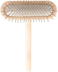 Chris Christensen Original Series 27 mm T-Brush - Dog & Cat Grooming Brush, Groom Like a Professional, Stainless Steel Pins, Lightweight Beech Wood Body, Ground and Polished Tips