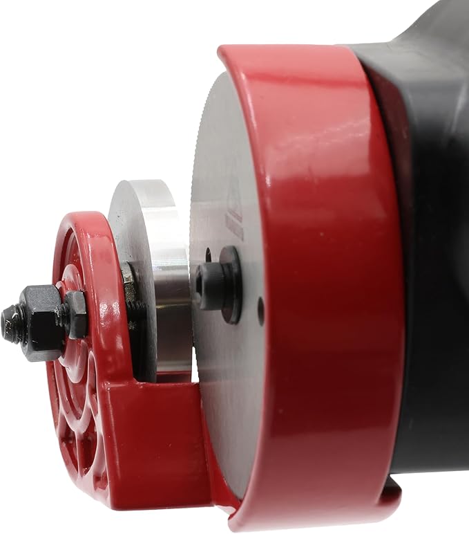 Malco TurboShear® TSPC1 Rotary Panel Cutter – Drill Attachment for Cutting Metal, Vinyl, Ribbed Roofing & Wall Panels – Dual Cutting Wheels, 22-Gauge Capacity, Clean & Precise Cuts.