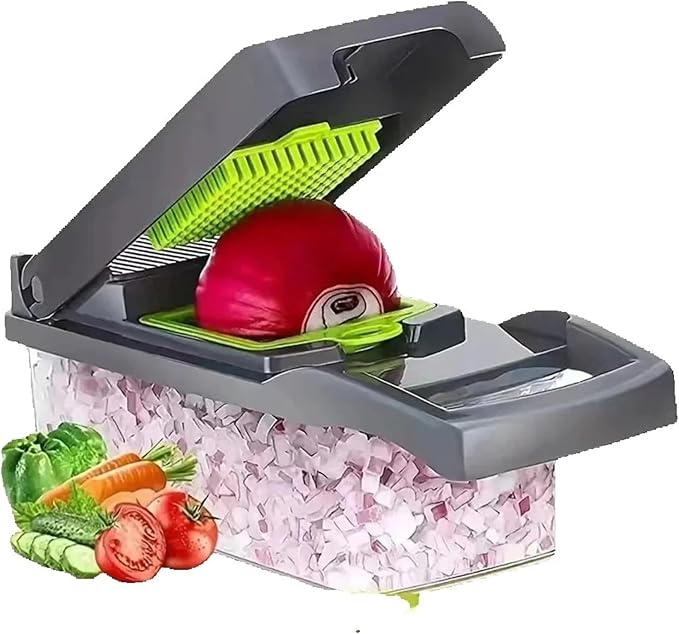 16-in-1 Vegetable Chopper Set Slicer Dicer Grater Egg Separator Peeler Kitchen