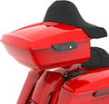 Advanblack 2025 RG Tour Trunk Pack Rally Red King Tour Trunk Pack+Wrap-Around Backrest Pad Fits For Harley Touring CVO Road King Street Glide Electra Glide Ultra Limited 1997-2025