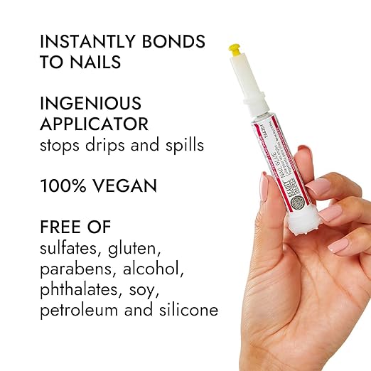 Beauty Secrets Nail Glue, Drip & Clog Proof, 6 Pack | Drip Proof, Clog Proof