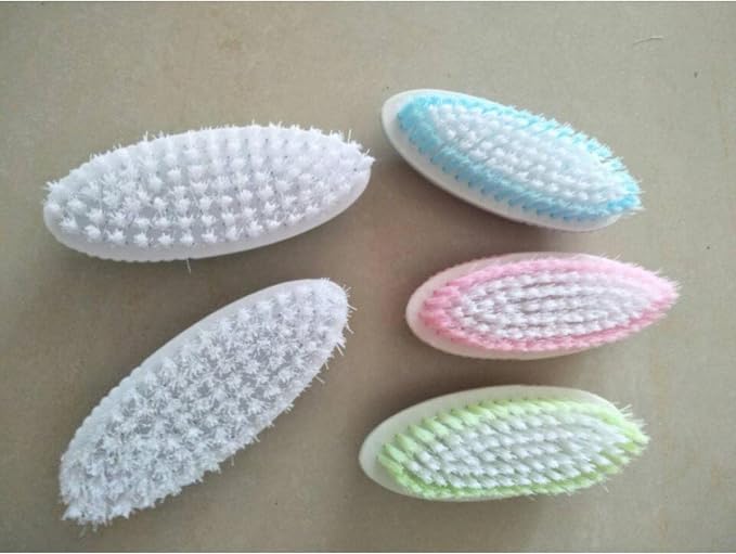 Household Soft Bristle Laundry Brush, Corn Plastic, Housework, Cleaning, Scrubbing, Shoe Brushing, Brushing Board, Brushing Clothes, Pink