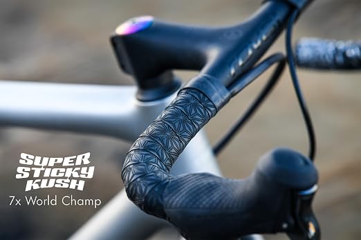 Supacaz Super Sticky Kush Gravel Bar Tape - Cycling Road Bike Handlebar Grip Tape Wrap (Camo)