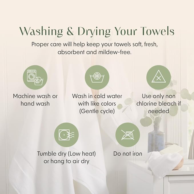 Luxury Bamboo Rayon Oversized Bath Towel Set | 2-Pack | Ultra Soft | Grey | 35% Bamboo Rayon - 65% Zero Twist Cotton | Absorbent Quick-Dry Towels for Bathroom | Ultra Soft | OEKO-TEX Standard 100