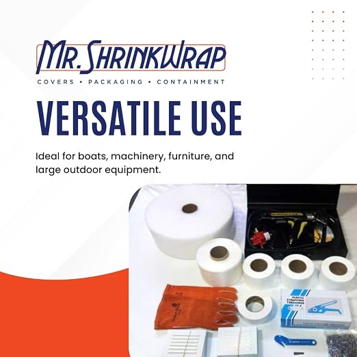 Shrink Wrap Boat Kit - Heat Gun, Tools & Accessories