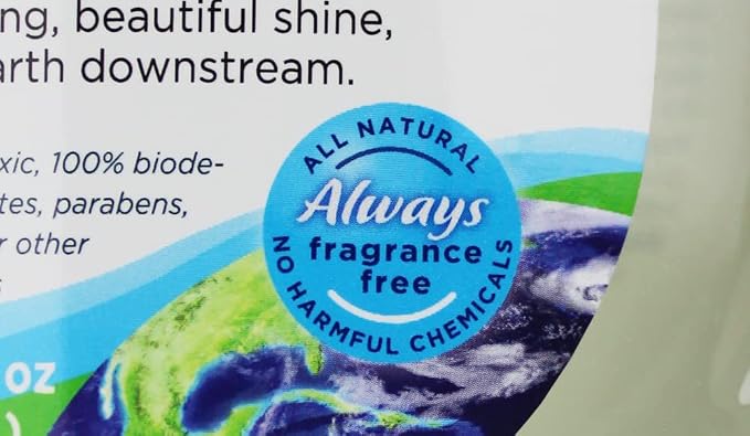 Fragrance Free, Free & Clear, Liquid Dish Soap, 12 Pk/ 24 oz (288 Fl Oz) |For Environmental Sensitivities (MCS, EI, free of MI, Sulfate, SLS) Sensitive Skin, Plant Based, Unscented