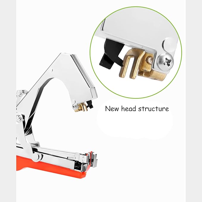 Plant Tying Machine Plant Tying Machine with Green Tape Plant Tying Tool Garden Tape Gun Plant Tying Machine Tool Grape Tying Machine Tomato Tying Machine Cucumber Tying Gun Tying Device