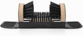 Boot Scrubber Brush Outdoor Boot Brush Mounted Shoe Scrubber for Entryway, with Pedal