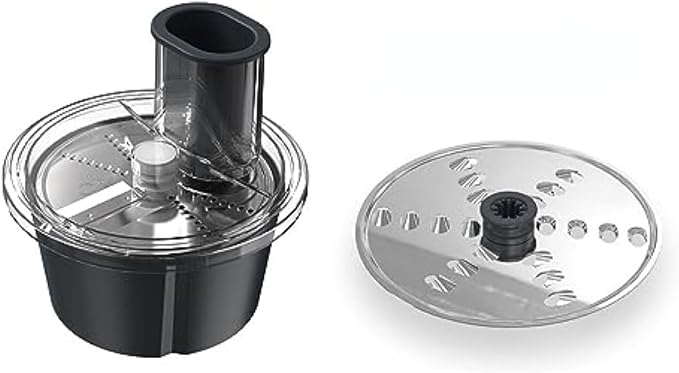 Vegetables Grater Cutter suitable for Thermomix TM6/TM5,Multifunctional peeler compatible with Thermomix Accessories(Coarse+Fine Cutter Set)