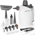 TICYACK Handheld Steam Cleaner, Steam Cleaner with 16 PCS Accessory & Safety Lock, 500ML Capacity, Multi-Surface Deep Cleaning for Home, Car, Bathroom, Grout, Floor, Window (White)