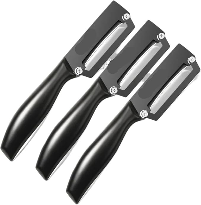 Fruit Peeler Kitchen Vegetable Carrot Grater Scraping Tools Peeling For Planer Sugarcane Potatoes(3PCS)