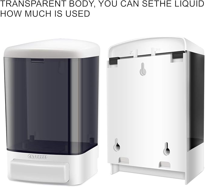 Manual Soap Dispenser, Commercial Soap Dispenser Wall Mounted for Bathroom Kitchen Hotel,Hand Sanitizer Dispenser Wall Mounted Liquid Gel -2 Pack Manual 1000ml/33oz