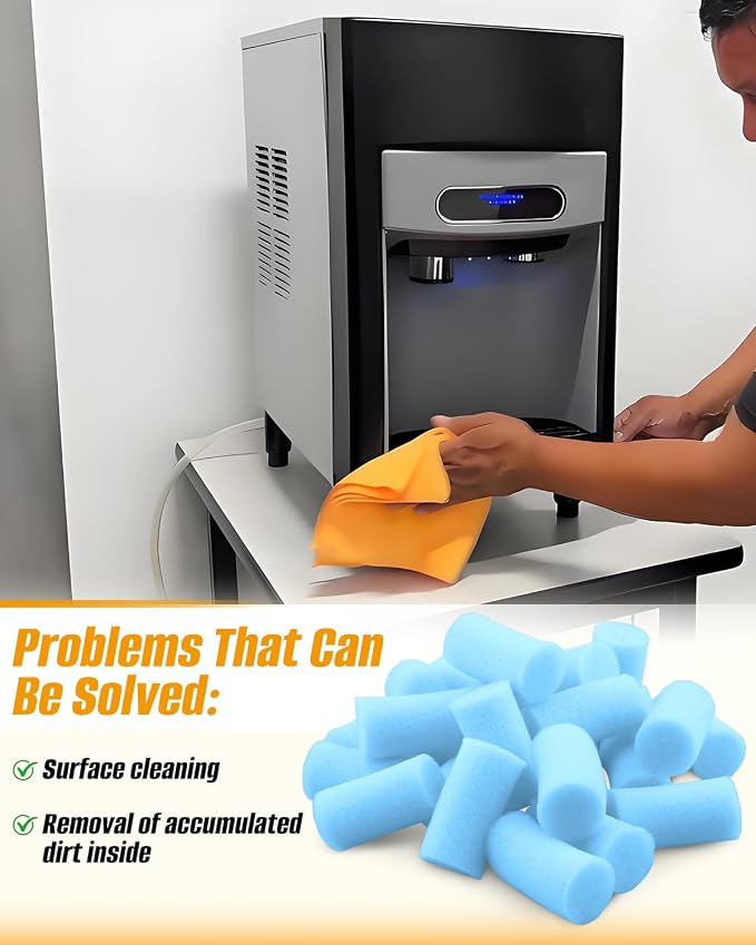 01075431 Ice Maker Sanitary Sponge Fit for Some Follett Sympony Plus 110 Series Ice Water Dispensers, 24 Pcs