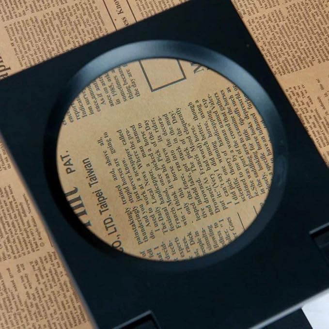 Magnifier Desktop Printing Identifying The Portable Desktop Magnifier with LED Folded Textile Tape Messages Coin Scale Magnifier with LED Light Interesting