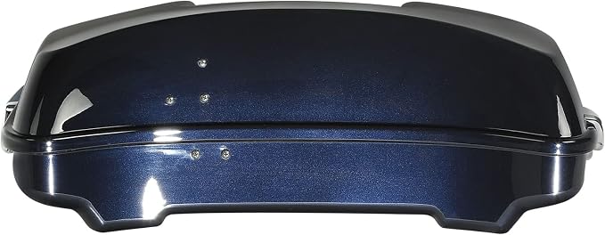 5.5" Razor Motorcycle Trunk W/Latch Key Fit For Harley 2014-2025 Touring CVO Road King Street Glide Electra Glide Ultra Limited Pack Midnight Blue