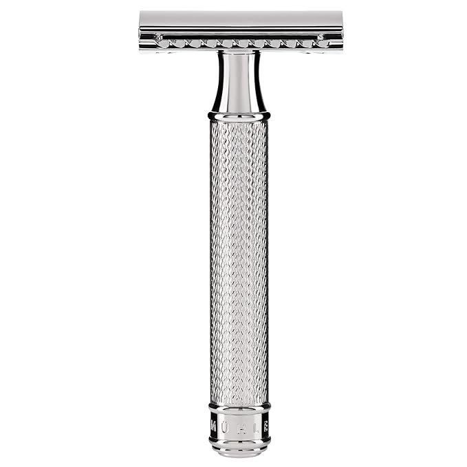 MÜHLE TRADITIONAL R89 Double Edge Safety Razor (Closed Comb) | Perfect for Everyday Use | Barbershop Quality Close Smooth Shave | Luxury Razor for Men