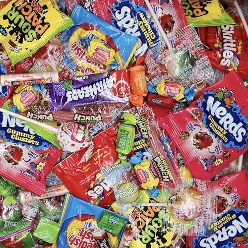 Bulk Candy Variety Pack - 8 lb Candy - Bulk Individually Wrapped - Candies - Trick Or Treat Candies - Piñata Filler Stuffers - Pinata Stuffers - Party Favors - July 4th (Pack of 2)