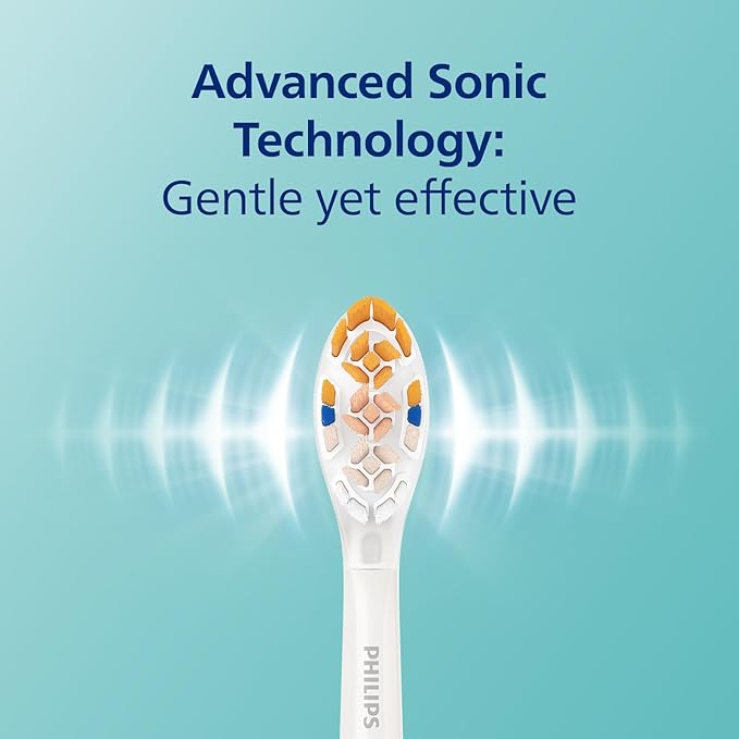 Philips Sonicare DiamondClean Smart 9700 Electric Toothbrush - Sonic Toothbrush with App, Pressure Sensor, 15 Brushing Settings, Replacement Reminder, USB Charging Travel Case, Rose Gold, HX9957/81