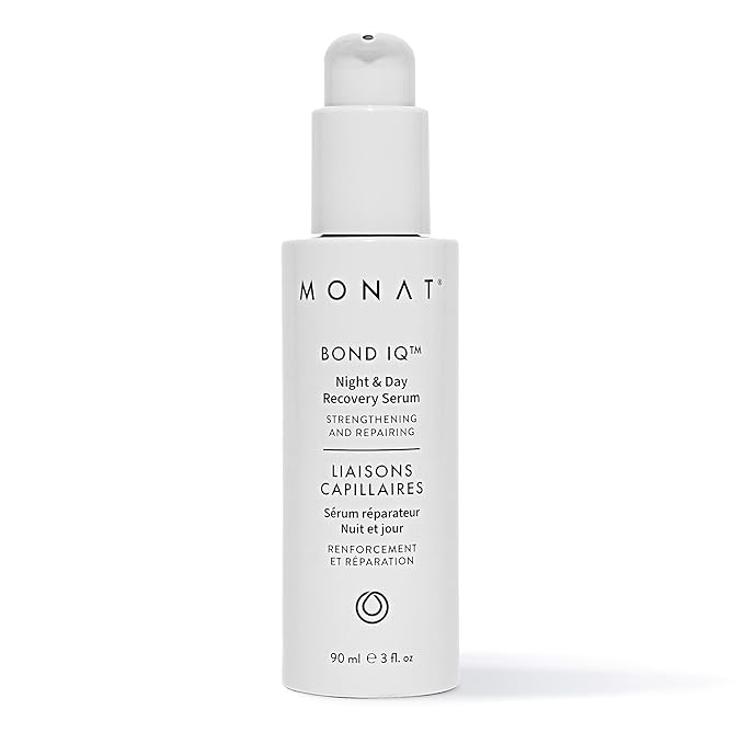 MONAT BOND IQ™ Night & Day Recovery Serum – Clinically Proven Strengthening & Repairing Formula - Bond-Building with Biomimetic Peptides & REJUVENIQE Oil for Softer & Shinier Hair – 90 ml / 3 fl oz