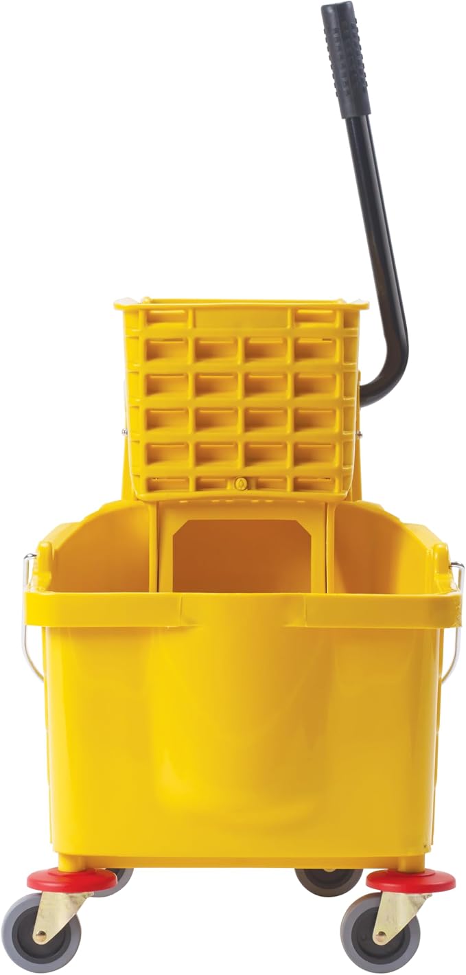 Winco Mop Bucket, Medium, Tan