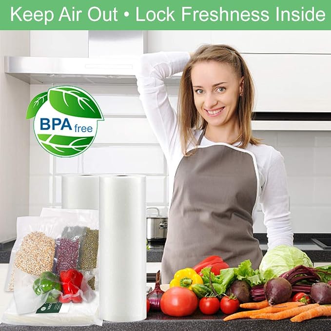 O2frepak 300ct Vacuum Sealer Bags Pint Quart Plus Quart BPA Free Sous Vide