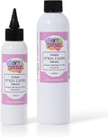 Art Institute Glitter Dries Clear Glue Kit, 8oz Refill & 4oz Bottle | Dual crafting set, Multi-surface hold, Acid free archival, Wrinkle resistant, Permanent bond