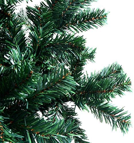 COSTWAY 6Ft Artificial PVC Christmas Tree W/Stand Holiday Season Indoor Outdoor Green