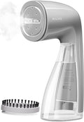 HiLIFE Steamer for Clothes, Portable Handheld Design, 240ml Big Capacity, 700W, Strong Penetrating Steam, Removes Wrinkle, for Home, Office and Travel(ONLY FOR 120V) (Grey)