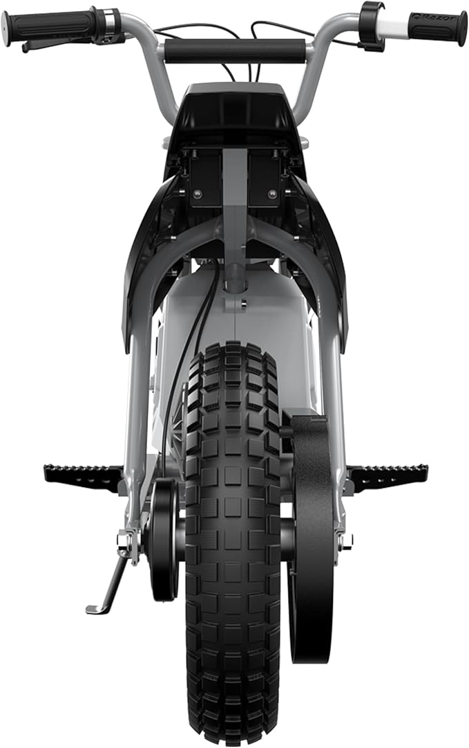 Razor MX400 Dirt Rocket Kids Ride On 24V Electric Toy Motocross Motorcycle Dirt Bike, Speeds up to 14 MPH, Black (2 Pack)