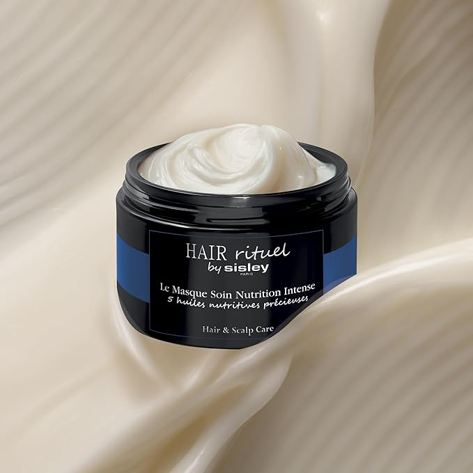 Sisley Paris The Intense Nutrition Hair Care Mask - 190 mL - Visibly Transforms Dry to Very Dry Hair - Rich, Creamy Texture - Fresh Scent