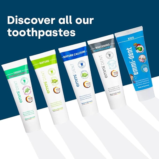Emmi-dent Ultrasonic Toothpaste with Nano-Bubbles (Fresh, 1 Pack)