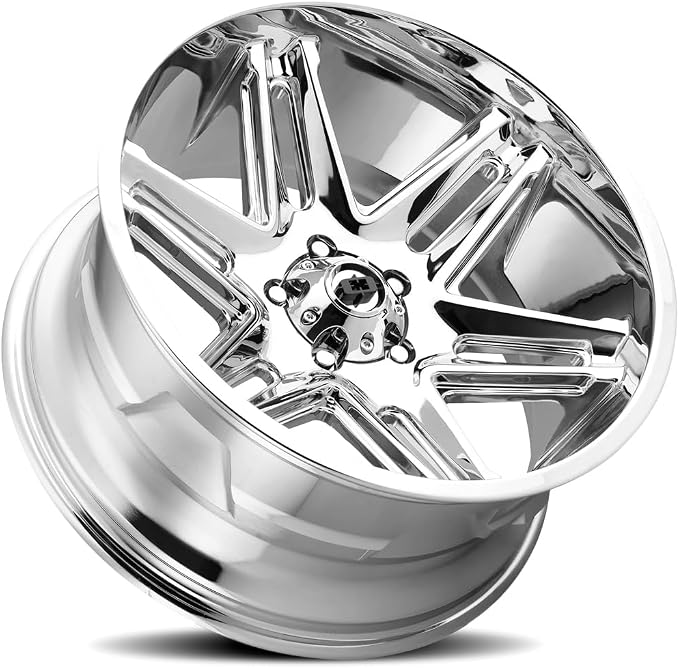 Vision 363 Razor 22x12 6x5.5" -51mm Chrome Wheel Rim 22" Inch