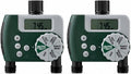 Orbit Programmable Digital Hose Watering Timer - 1 Outlet - Battery Powered - with LCD Screen - Built-in Rain Delay - Water-Resistant - 62061 (2-Pack 2 Outlet)