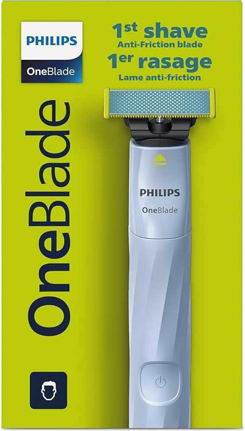 Philips OneBlade First Shave, Teen Hybrid Electric Shaving System, (Gray)