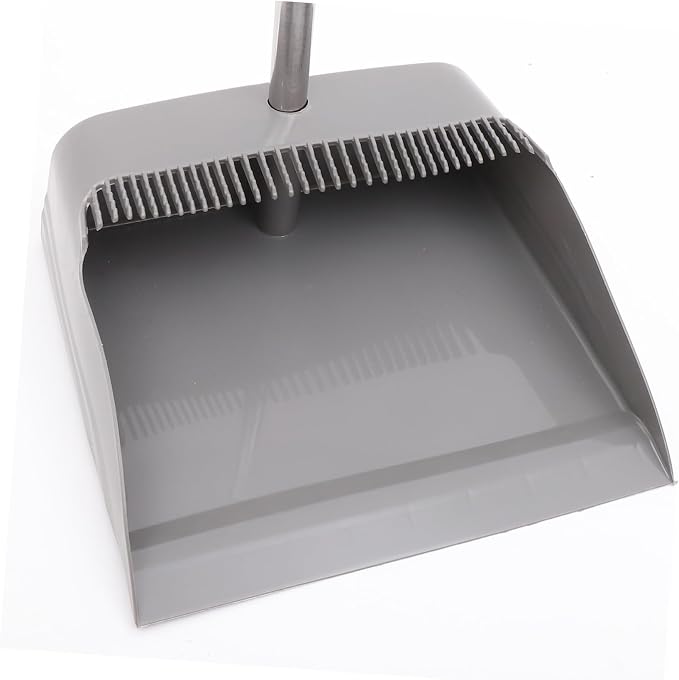 Supple Bristle Broom Dustpan Set Long Handle Home Cleaning Accessories Dustpan Long Handle Household Brooms Style