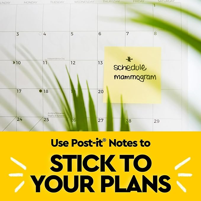 Post-it 660YW Post-it Notes, Lined, 100 Sh/Pad, 4-Inch x6-Inch, 12/PK, Yellow