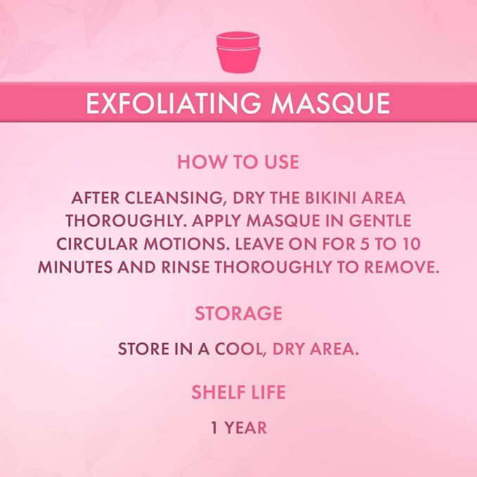 Epanouie Skin | Pretty Kitty Intimate Care | Botanical Feminine Hygiene | Exfoliating Masque for the Bikini | Hydrating + Plumping | Ingrown & Dark Spot Treatment | For Soft, Radiant Skin
