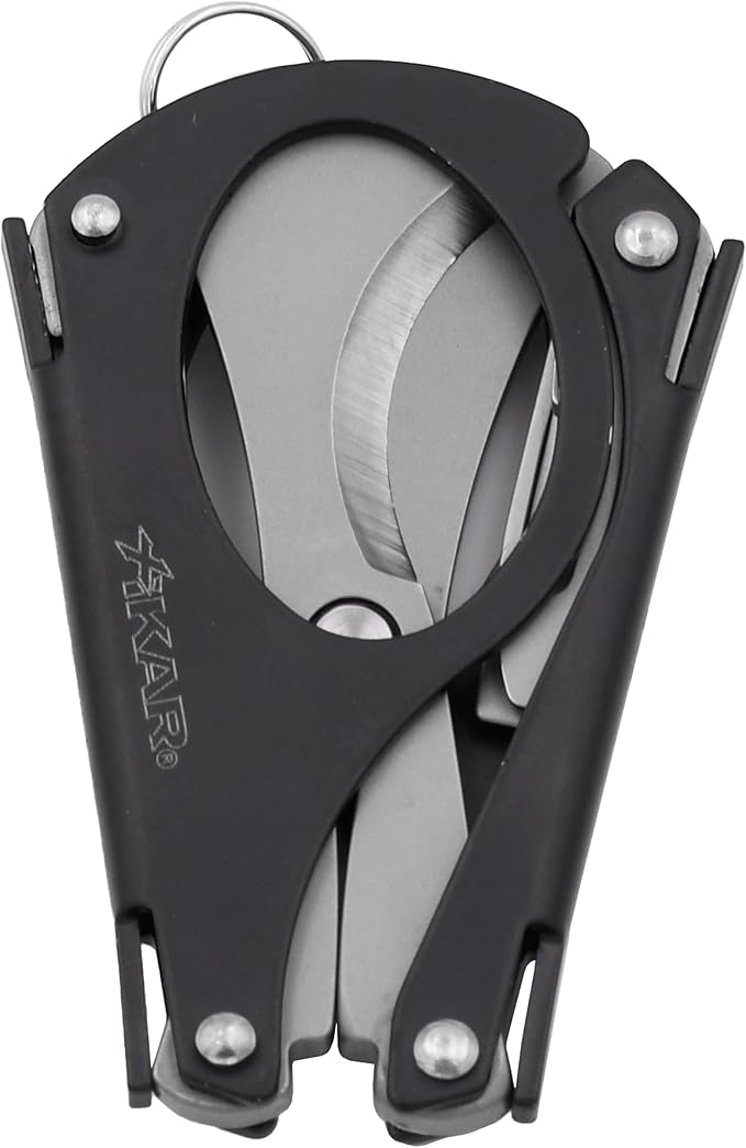 XIKAR MTX Cigar Scissors, Multi-tool, Black