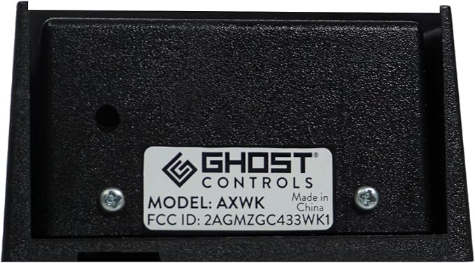 Ghost Controls Premium Wireless Keypad for Automatic Gate Openers - Model AXWK