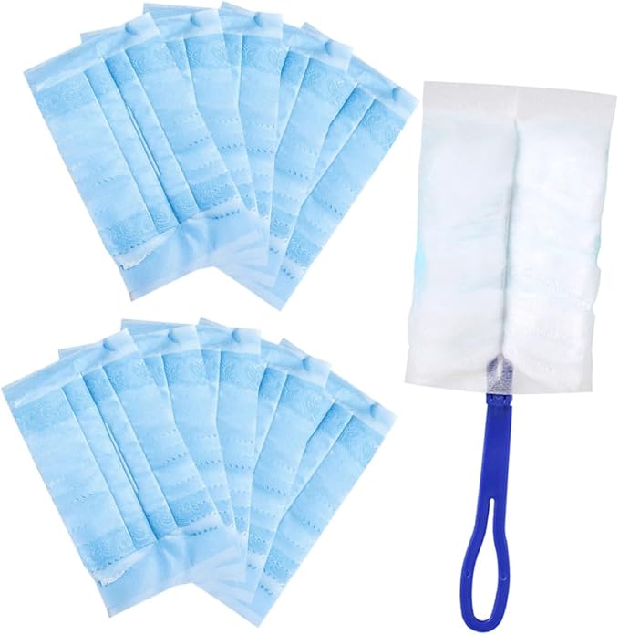 PRETYZOOM 2sets Electrostatic Adsorption Dust Cleaner Dust Remover Brush for Windows Duct Cleaning Tool Home Cleaning Gadget
