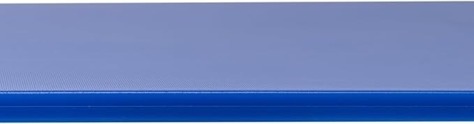 Winco 18" x 24" Blue Heavy-Duty Plastic Cutting Board, Medium (Set of 6) | Dishwasher safe, Stain resistant, HACCP approved, Great for Charcuterie, Cheese, Appetizers and Buffet Displays