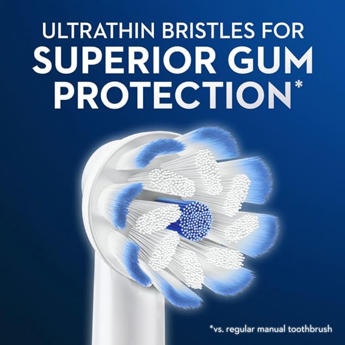 Oral-B Gum Care Electric Toothbrush Replacement Brush Heads, 3 Count (Pack of 2)