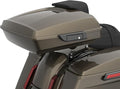 Advanblack Road Glide Tour Trunk Pack River Rock Gray Razor Tour Trunk Pack Backrest Pad for '97-'25 Harley Touring Road King Street Glide Electra Glide CVO models
