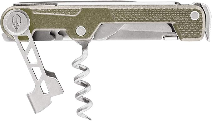 Gerber Gear Armbar Cork Pocket Knife EDC Multitool with Blade, Pry Bar, and Hammer for Camping, Gold