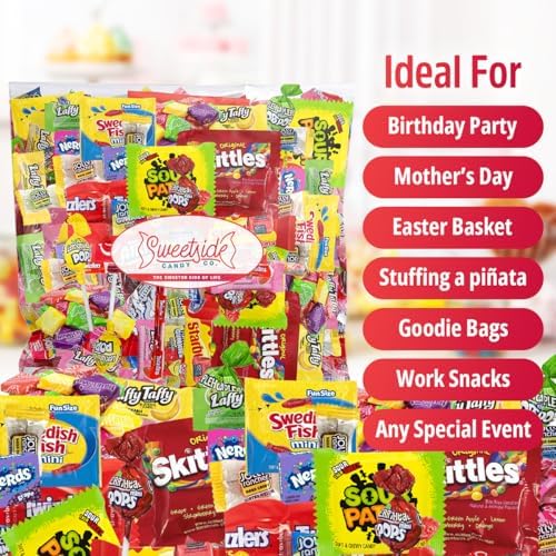Bulk Candy Individually Wrapped, Halloween Candy, 5lb