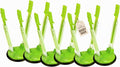 Baggy Rack - (6 Pack) Sandwich Bag Racks, Clip Food Storage Bags Onto Holder, Best Opener for Freezer & Storage Baggie - Ideal Plastic Kitchen, No Hassle Cooking Gadget Solutions For a Clean Pour | Snacks, Meal Prep Ingredients With No Food Like an Ext...