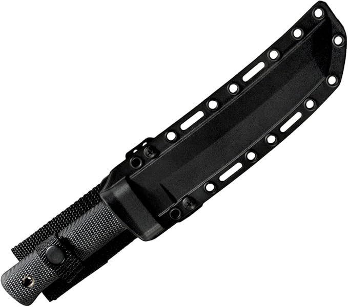 COLD STEEL Recon Tanto 7" SK-5 Razor-Sharp Blade 4.75" Kray-Ex Handle Military Tactical Fixed Blade Knife w/Secure-Ex Sheath